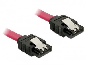 Delock 82675 Cable SATA 0,2M Red — image 1