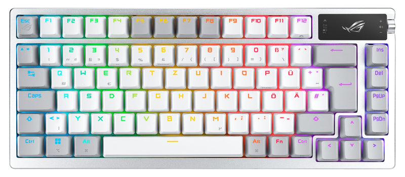 ASUS Keyboard German Rog Azoth Keyboard Gaming White
