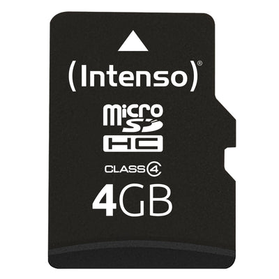 Intenso 3403450 microSD Clase 4 4GB C/Adapt — image 1