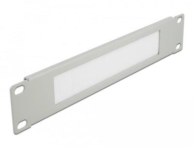 Delock 10 Escobilla Gestión Cable 1 U Grey — image 1