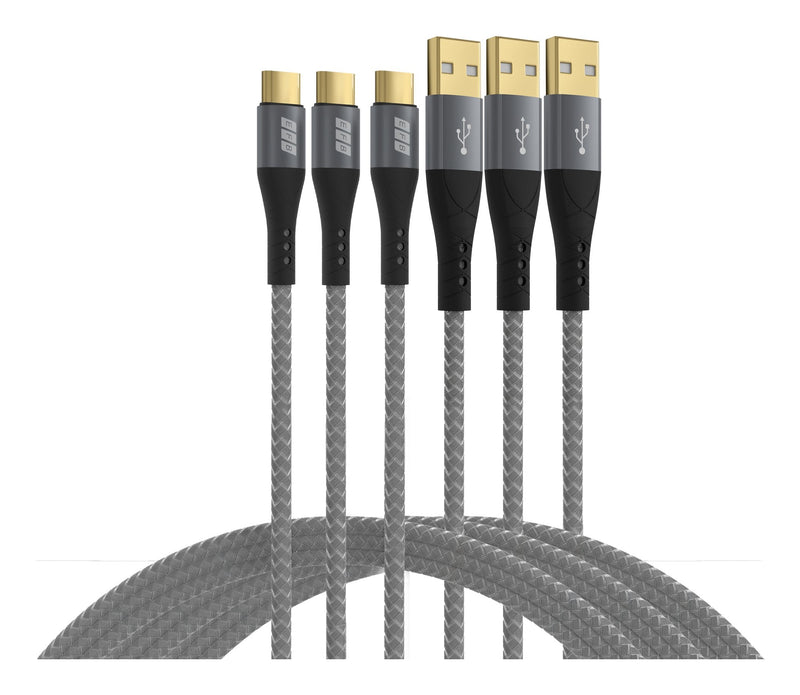 Efb USB-A a USB-C Cableset 60W Qc 3A 3X2M