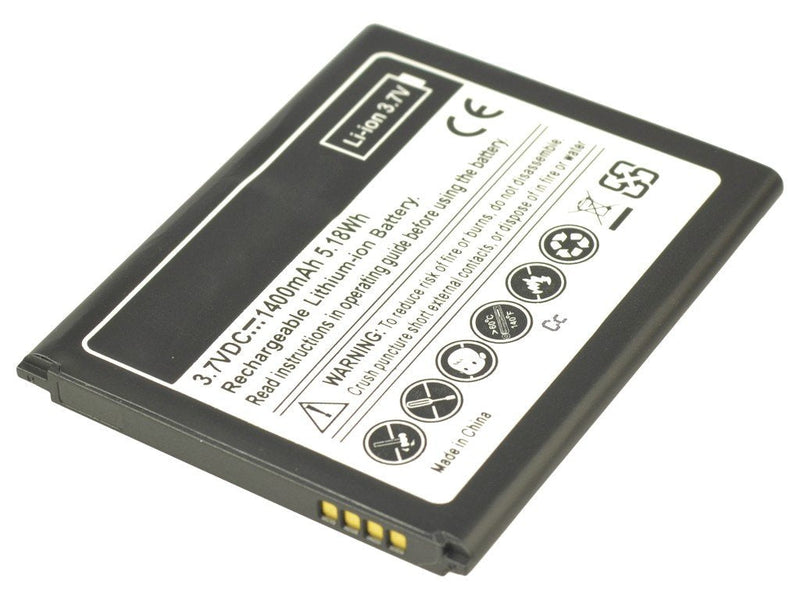2-POWER Battery Smartphone 3.8V 1400MAH Samsung Galaxy Ace 3 MBI0179A