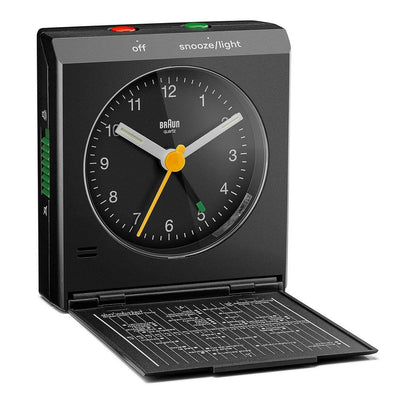 Braun Watch Despertador Foldable Bc 05 B Cuarzo Black — image 1