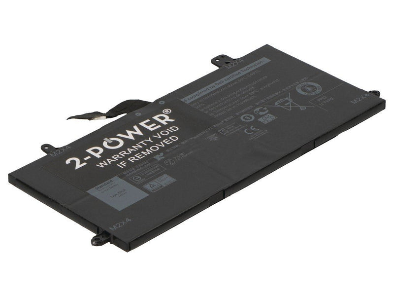 2-POWER Battery 7.6V 4800MAH Dell Latitude 12 5285 CBP3700A