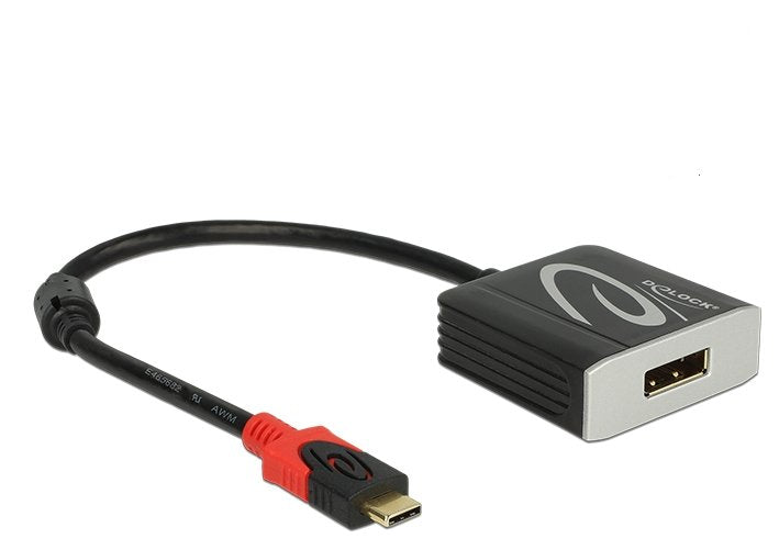Delock Adapter USB Type-c™ Male DisplayPort Female (modo DP Alt) 4K 60 HZ