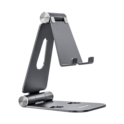 Aisens Stand Desktop Size XL Adjustable (2 Pivots Mobile Phone / Tablet - Grey — image 1