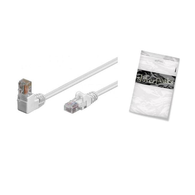 Shiverpeaks Network Cable CAT.6 S/FTP Pimf Winkel-recto White 3M
