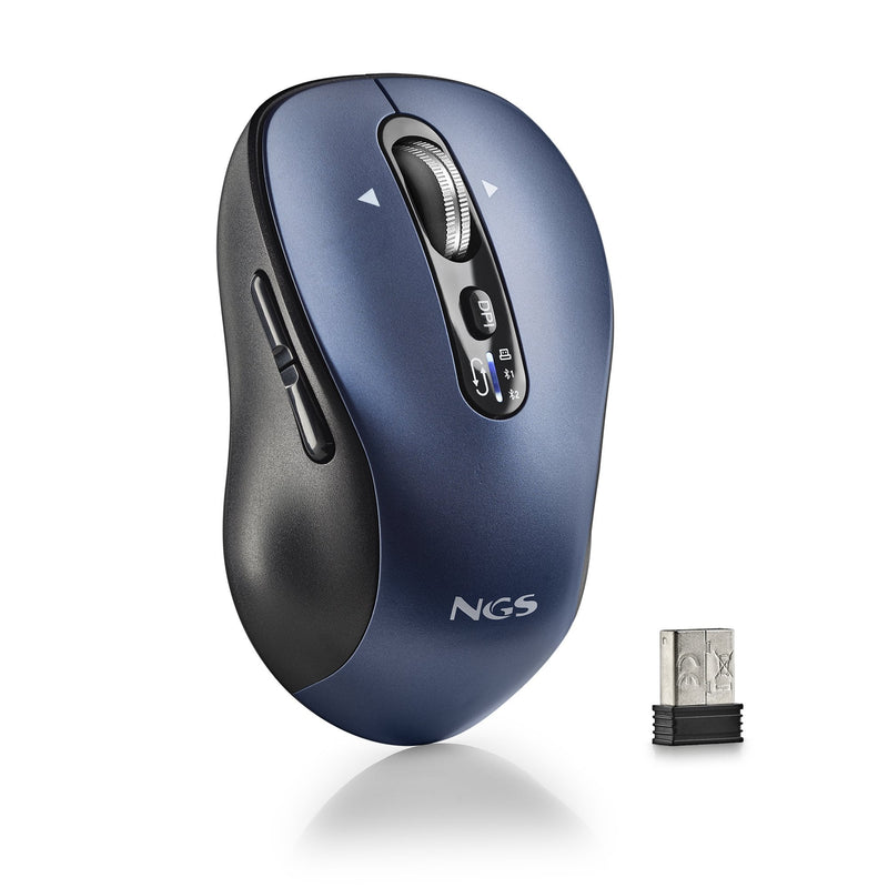 Ngs Mouse Wireless Infinity-rb Rechargeable Bt Multidispositivo