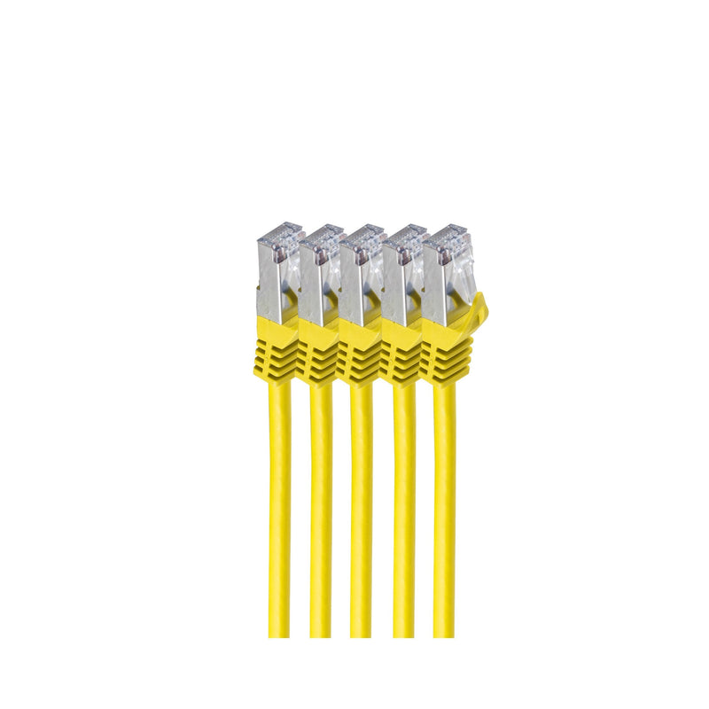 Shiverpeaks RJ45 Network Cable S FTP, CAT.7 VE5, 3M Yellow