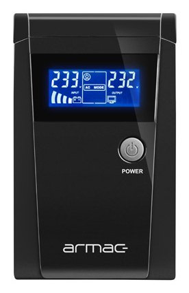 Armac UPS Office Line-interactive 650E LCD 2X 230V Pl Out, USB