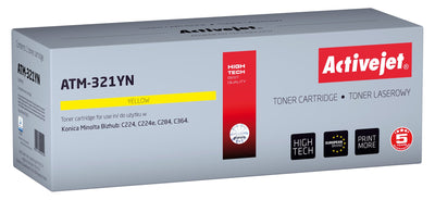 Activejet Toner ATM-321YN (reemplazo Konica Minolta TN321Y - Supreme - 25,000 Páginas - Yellow — image 1