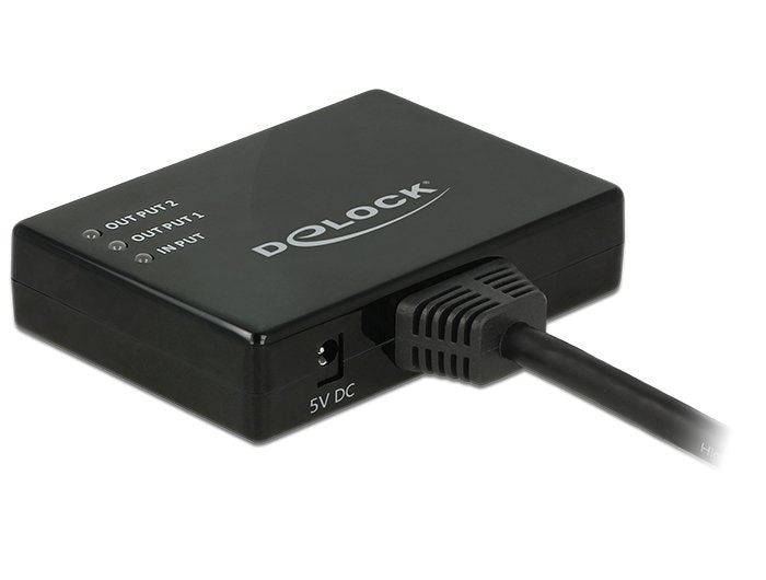 Delock Divisor HDMI UHD 1 X Input HDMI 2 X Output HDMI 4K