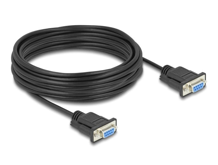 Delock 86827 Cable Serie RS-232 D-SUB9 Female a Female 10M