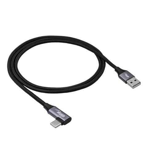Akyga USB Cable AK-USB-74 USB Type a M USB Type-c M Angle Ver. 2.0 60W 1M — image 1