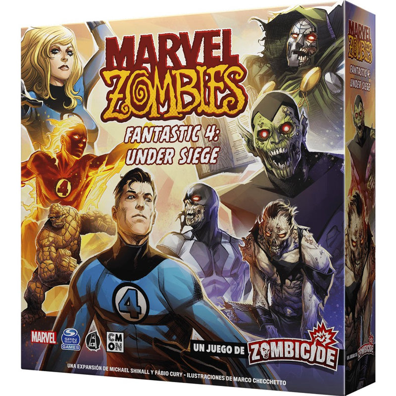 Set Of Desk Marvel Zombies: Fantastic 4 Under Siege Pegi 14