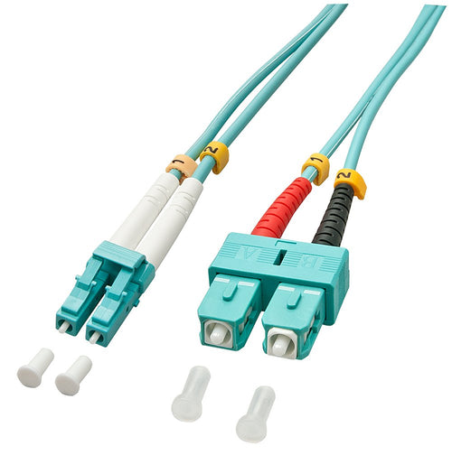 Lindy Cable Fibre Optic Dúplex Lc Sc OM3 3M 50 125ÆM Multimode — image 1