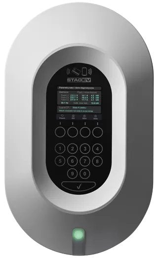 Charger Batteries Stag Ev STAG-EV-WB-11KW Car 230/400V Ca (l-n / L-l), Trifásico Graphite White ( Without Cabl — image 1