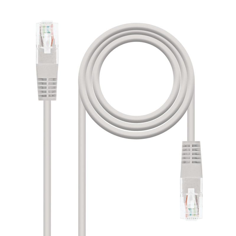 Nanocable Network Cable RJ45 CAT.6 UTP AWG24 2M - Grey