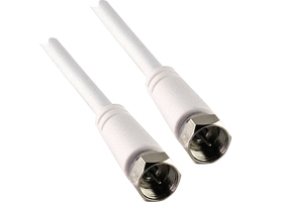 Schwaiger KVC250 052 Cable Coaxial 5M F White — image 1