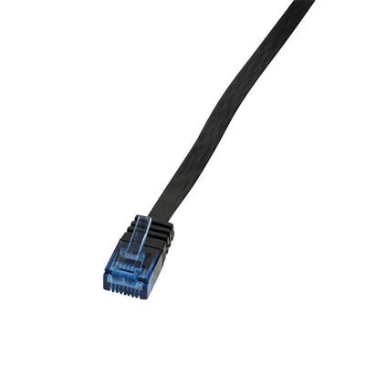 Logilink Flach Patchkabel RJ45 U/UTP CAT.6 20.00M Black — image 1