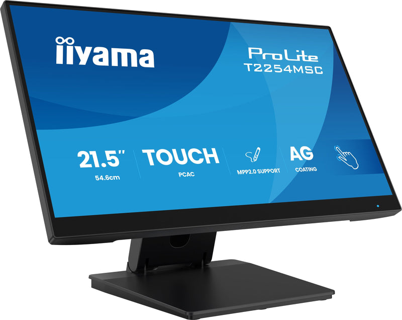 Iiyama Monitor T2254MSC-B2AG 21.5 1920 X 1080 Pixels Full HD LED Pantalla Touchscreen Negro