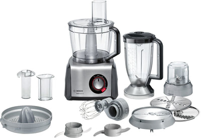 Bosch Robot Kitchen MC812M844 1250W 3,9 L Black Steel Inoxidable — image 1