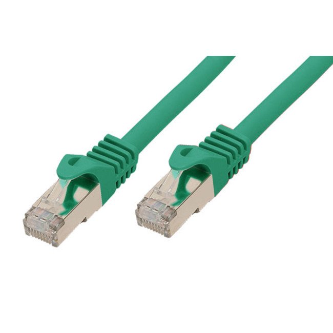 S-conn CAT.7, 15M Network Cable Green S/FTP (s-STP)