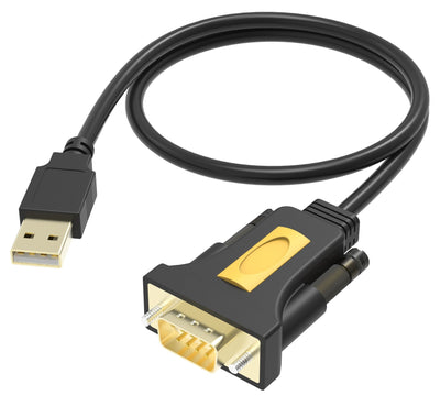 Adapter USB a Serial RS232 Funciona With Mac And Windows Installed Como Port Com Standard 480Mbps Voltaje a 5V — image 1