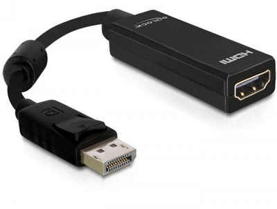 Delock Adapter DisplayPort a HDMI 0.20M Black 61849 — image 1