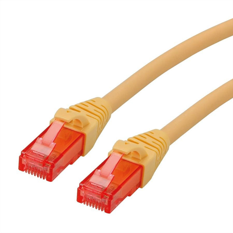 Roline Network Cable CAT.6 UTP, Component Level, Lsoh, Yellow 2M