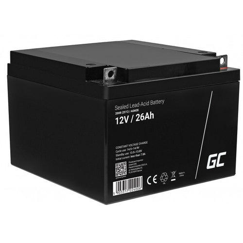 Green Cell Battery ® Agm Vrla 12V 26AH — image 1