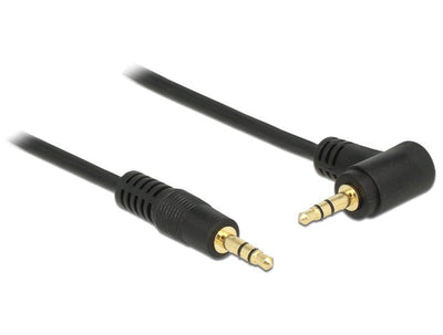 Delock Cable Audio Jack 3.5MM 3 Pin 3 Metres Black — image 1