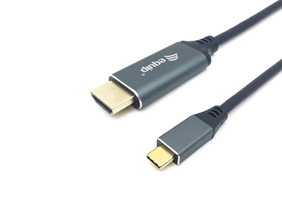 Equip Adapter USB-C - HDMI 4K 60HZ 3M Black — image 1