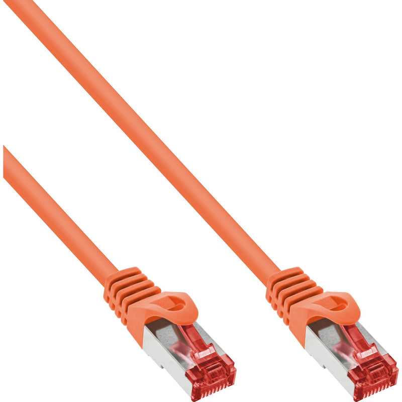 Inline Network Cable S/FTP Pimf CAT.6 250MHZ Pvc Cobre Orange 5M