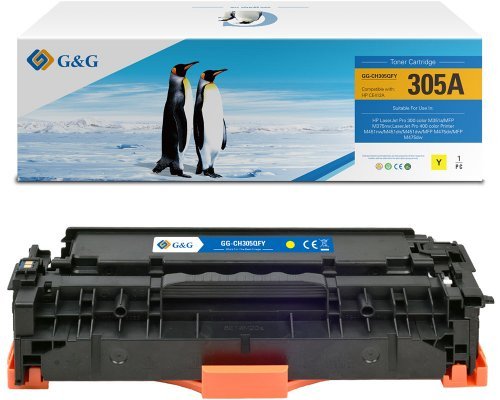 G&g Toner Compatible With HP 305A CE412A