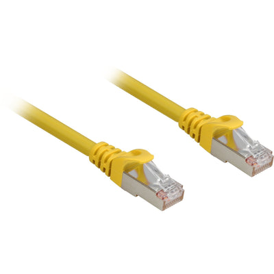 Sharkoon Network Cable RJ45 CAT.6A SFTP 2M Yellow — image 1