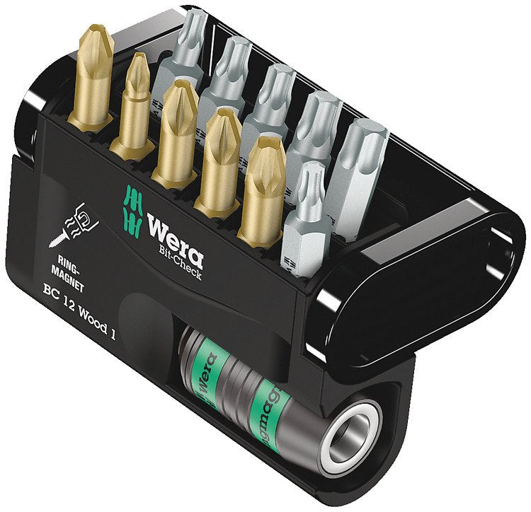 Wera Bit-check 12 Punta Screwdriver 12 Pieces