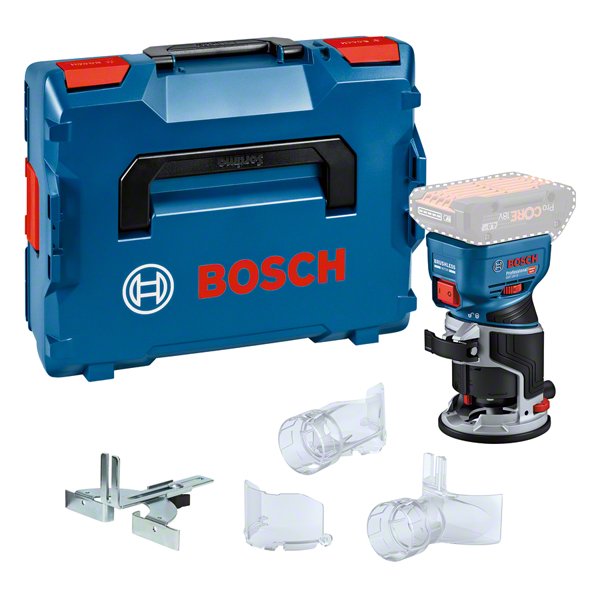 Bosch Professional Fresadora Cantos Wireless Gkf 18V-8 Professional Body Only 18 Voltios, Fresadora Blue/Black