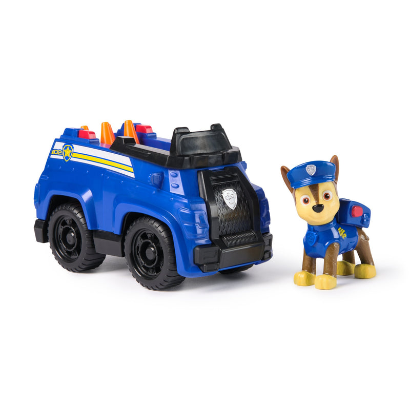 Spin Master Paw Patrol - Vehículo Policial With Figure Toy Chase, Vehículo Toy 6071210