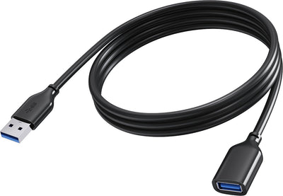 Vision Cable Alargador USB Type a (h) a USB Type a (m) USB 3.0 2M Black — image 1
