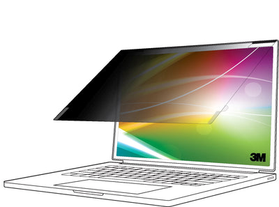 3M Filter Privacy Bright Screen 15.6 Pulg Laptop Full Screen, 16:10, BP156W1E — image 1
