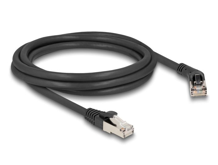 Delock RJ45 Network Cable CAT.6A S/FTP Male a Male Gerade 2M Black