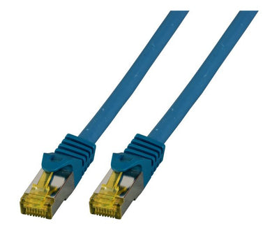 Efb RJ45 Network Cable S FTP, CAT.6A, Lszh, CAT.7 ROHK.,10M, Blue — image 1