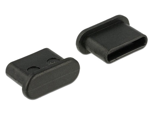Delock Guardapolvo Socket USB Type-c ™ Without Handle 10 Pieces Black — image 1