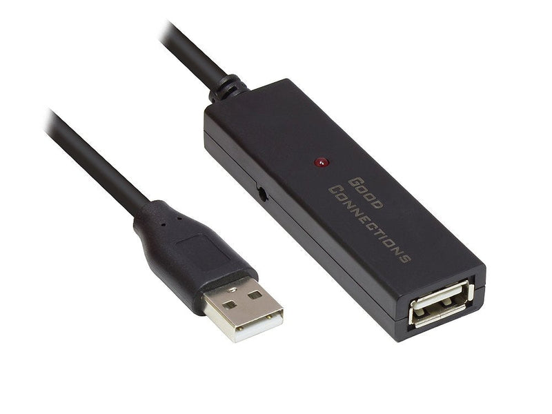 Cable Alcasa GC-M0131 USB 5M USB 2.0 USB a Black