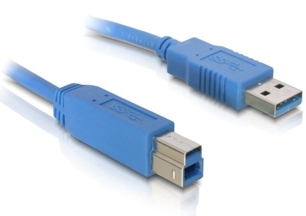Delock USB Cable 3.0 Type a-b Male/Male 1M Blue