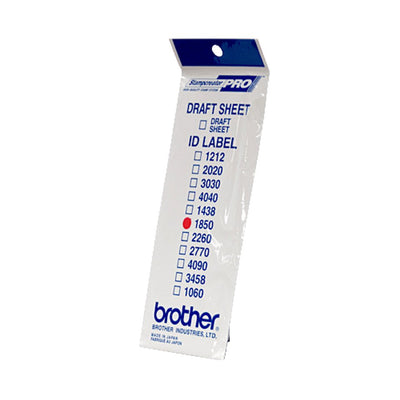Brother ID1850 18 X 50MM 12 Labels Id Sello Stampcreator Pro SC-2000 Pro SC-2000USB — image 1