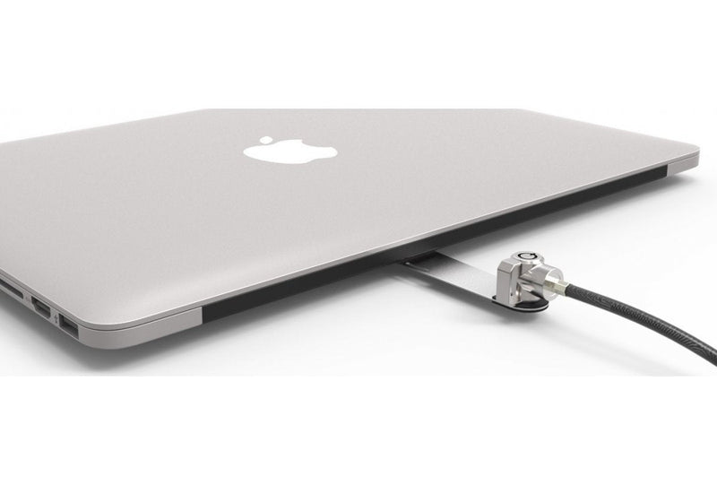 Compulocks Blade Universal Lock Slot Adapter With Keyed Cable Lock Kit Security Sistema Silver
