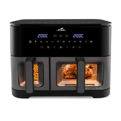 Eta Fritta Dual ETA316790000 Hot Air Fryer, 2600W, 11 L, Black — image 1