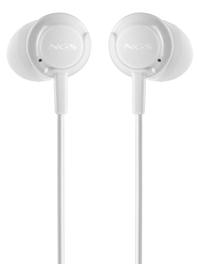 Ngs Headphones Intrauditivos Cross Drift With Microphone Jack 3.5 White — image 1